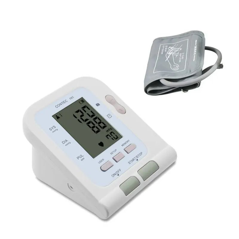 08C Digital Blood Pressure Monitor Cheap Sphygmomanometer CE FDA